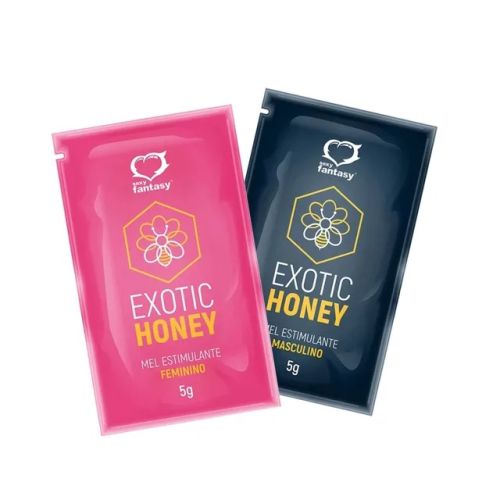 Exotic Honey Mel do Amor Excitante Melzinho Sachê 5g - Sexy Fantasy - Revenda por R$20,00