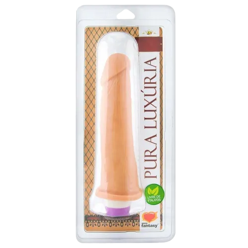 Pênis Prótese Vibrador Interno 19,5 X 5Cm Revenda por: R$176,00